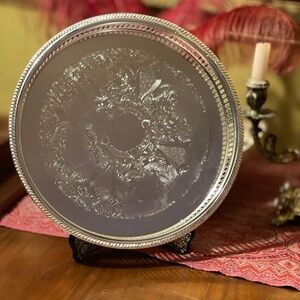Silver tray